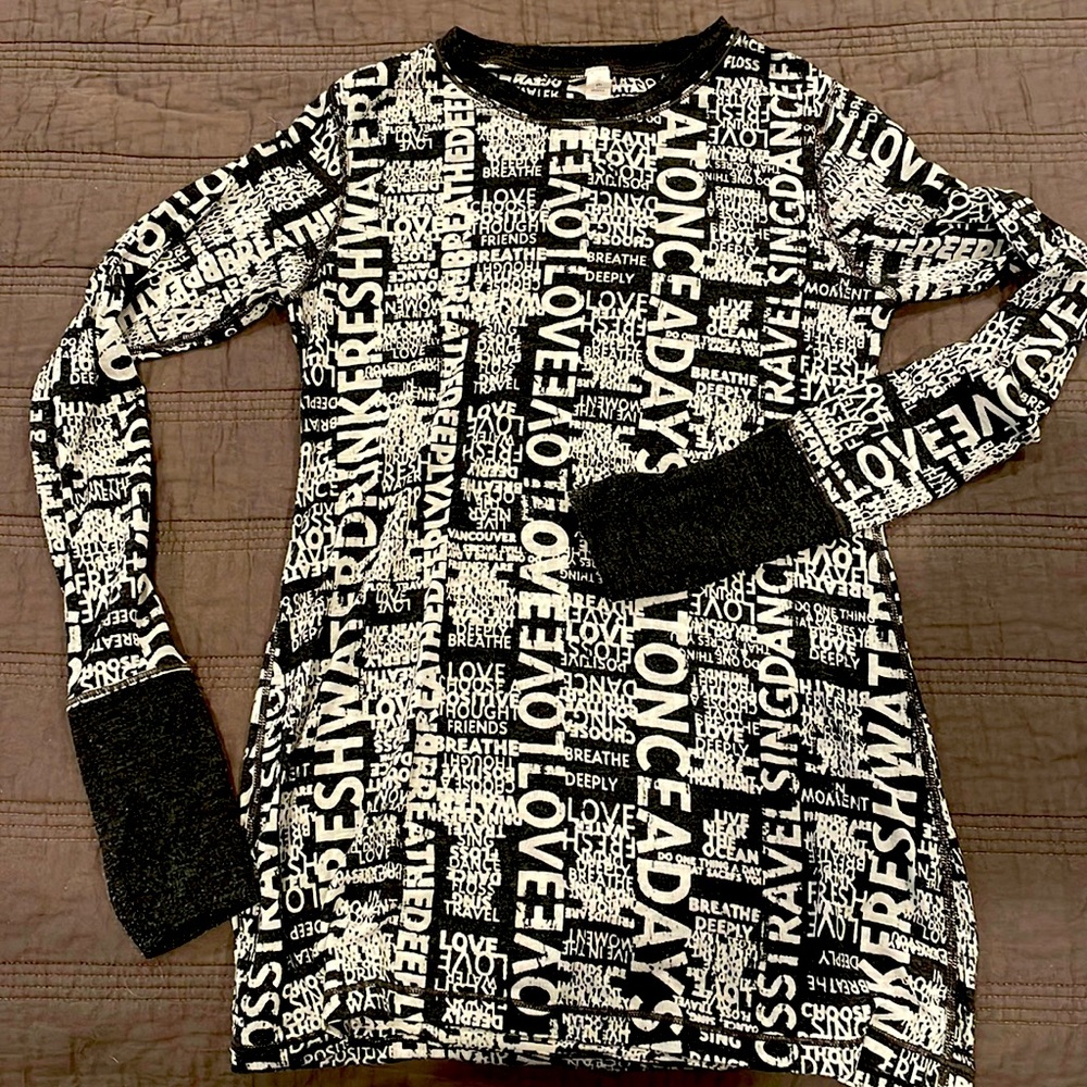 Lulu lemon long sleeved love t-shirt